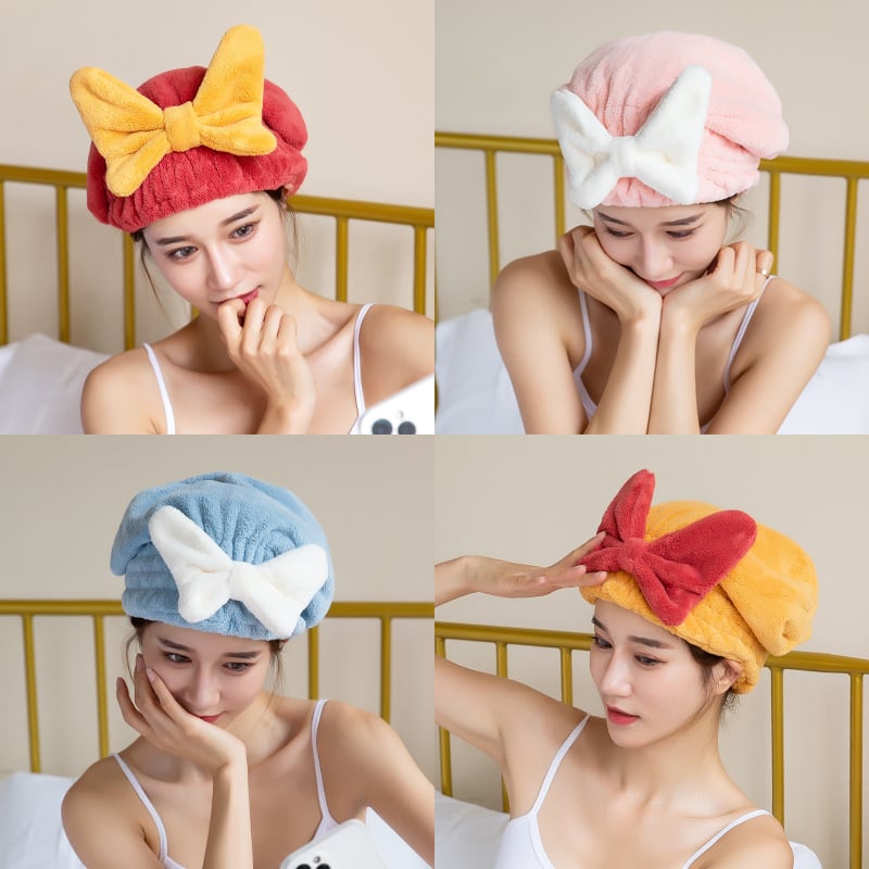 💥 B1G1 FREE! Super Absorbent Hair Towel Wrap for Wet Hair