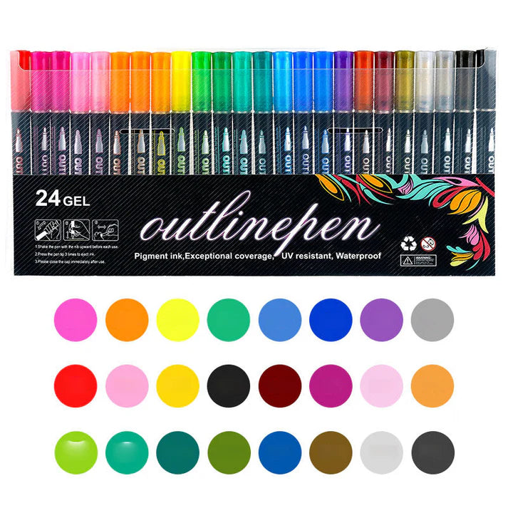 🎉Perfect Gift for Kids🎁Coloring Lightstick Graffiti Highlighter Pens