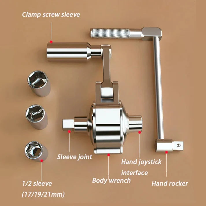 Car Tire Change Booster Wrench