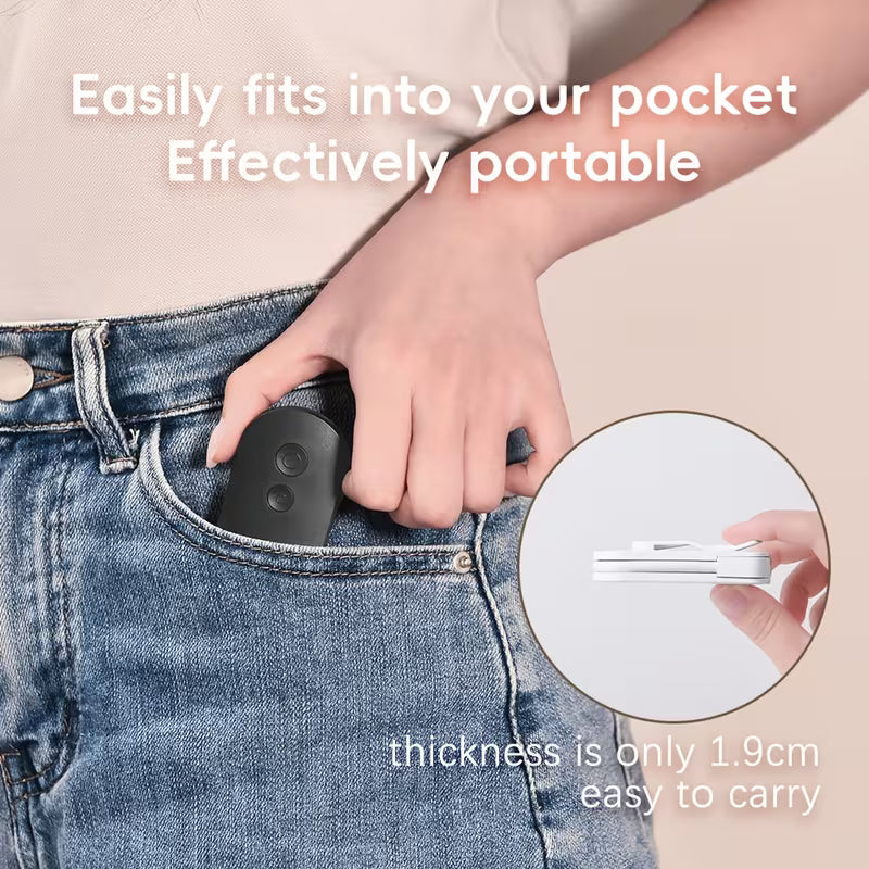 3-Color Temperature Adjustable Portable Clip Reading Light