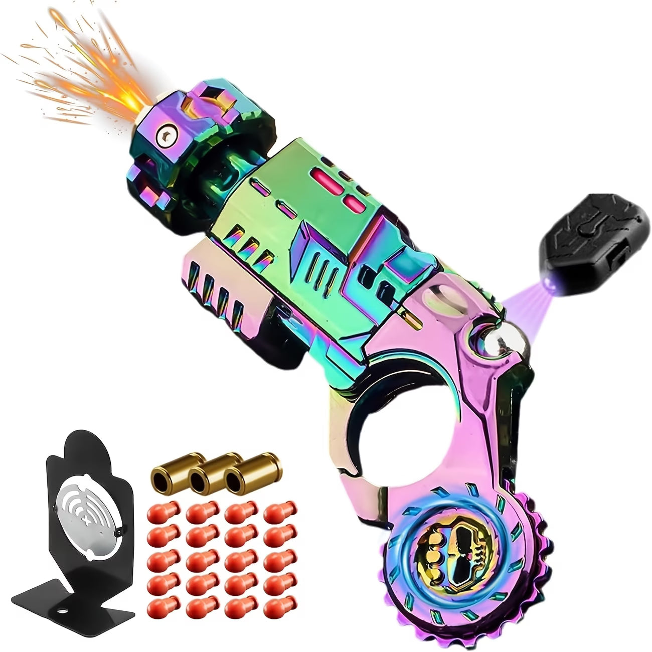 🔥🔥 COSSIFY 26PCS Premium Stress Relief Gun Set – Spin Away Stress, Boost Focus Anytime! 🎯💥
