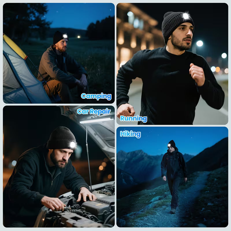 Bluetooth LED Beanie Hat