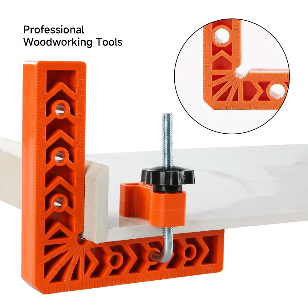 4PCS Right Angle Clamp Kit –multi-surface adjustable fastening tool
