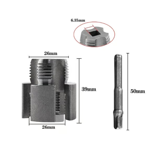 🔥 एकीकृत भित्री र बाहिरी पाइप थ्रेड काट्ने उपकरण