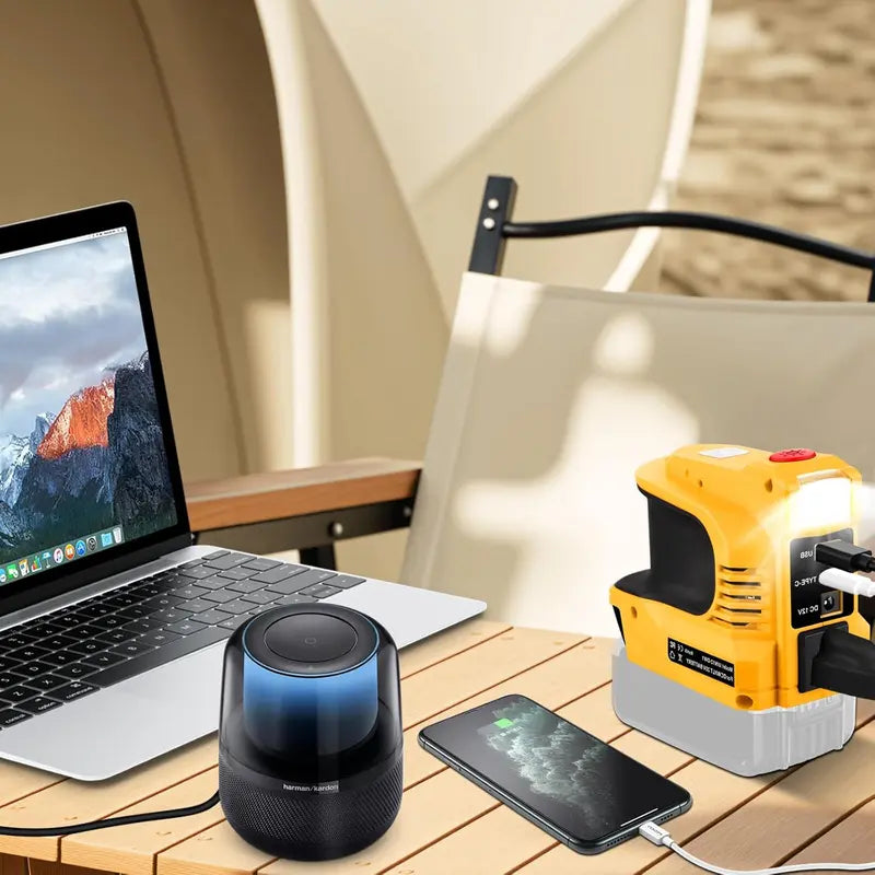 ⚡Compact DC to AC Inverter - Suitable For Cars, Motorhomes, Outdoor