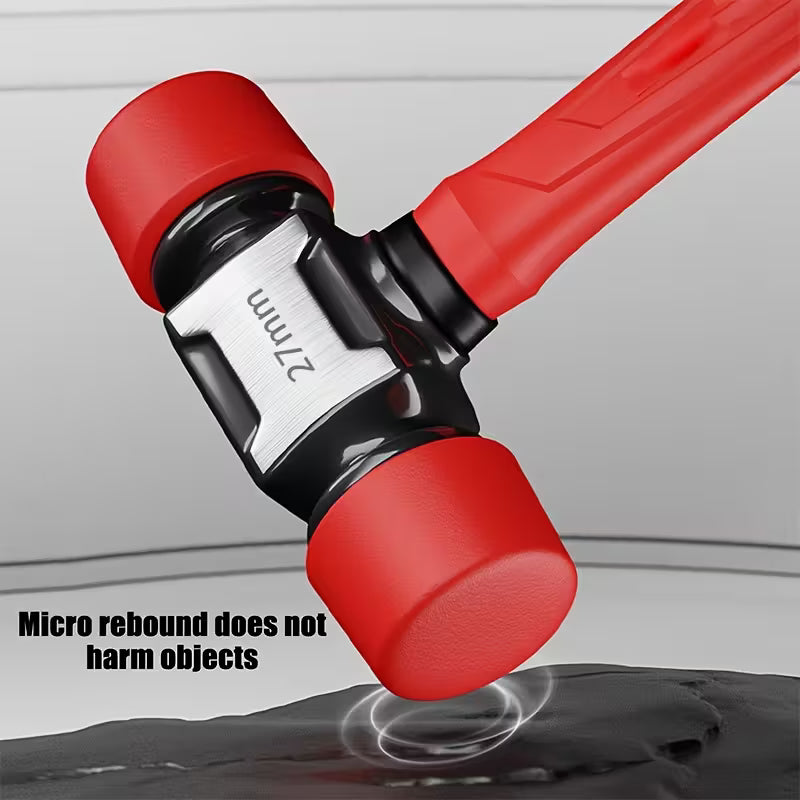 रिबाउन्ड नहुने रबर ह्यामर – फ्लोर बिछ्याउने, टायल जडान, काठकाम र मर्मतका लागि उपयुक्त उपकरण