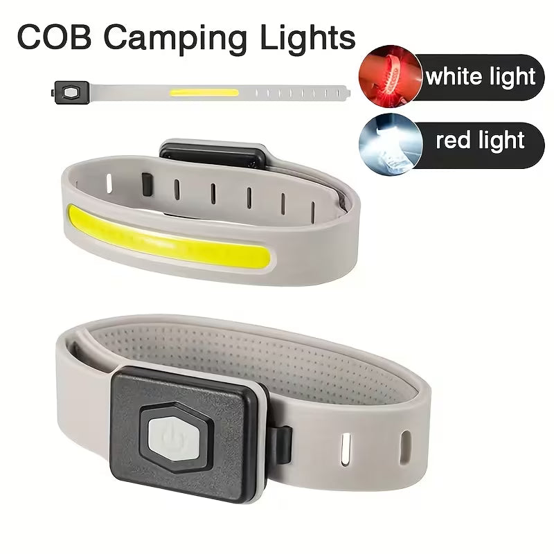 2pcs Ultra-Light COB Running Wrist Light
