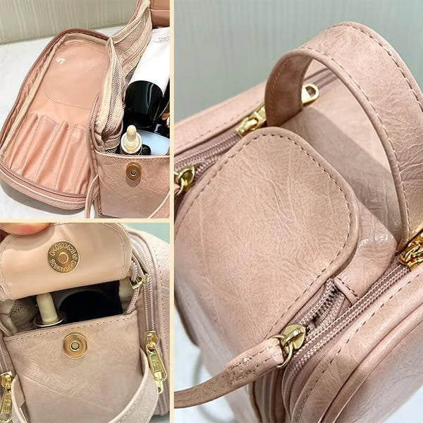 ठूलो क्षमता भएको यात्रा मेकअप ब्याग