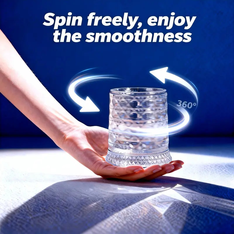 🔥360° rotating crystal wine glass🥃