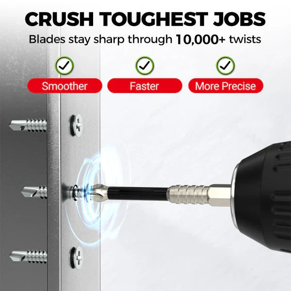 🔨High-Magnetic Screwdriver Drill Bit Set
