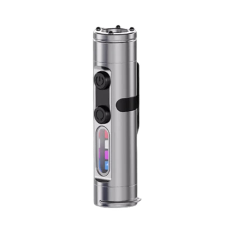 Rechargeable and Magnetic Mini Keychain Flashlight