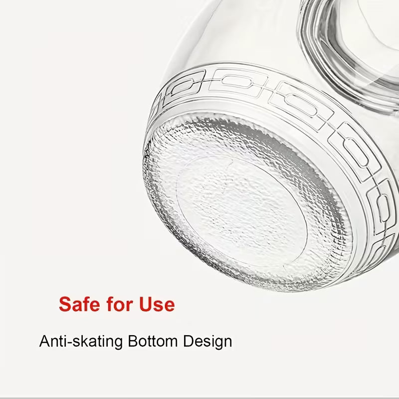 १.५ लिटर गिलास अचार डब्बा – पानी सिल सहित