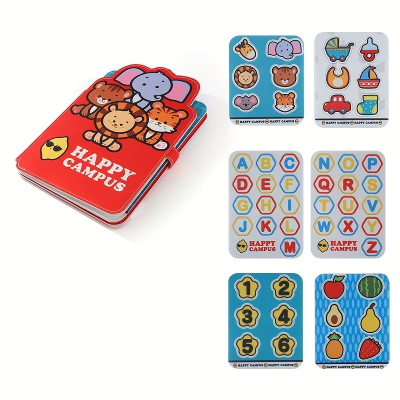 Reusable Baby Enlightenment Sticker Book