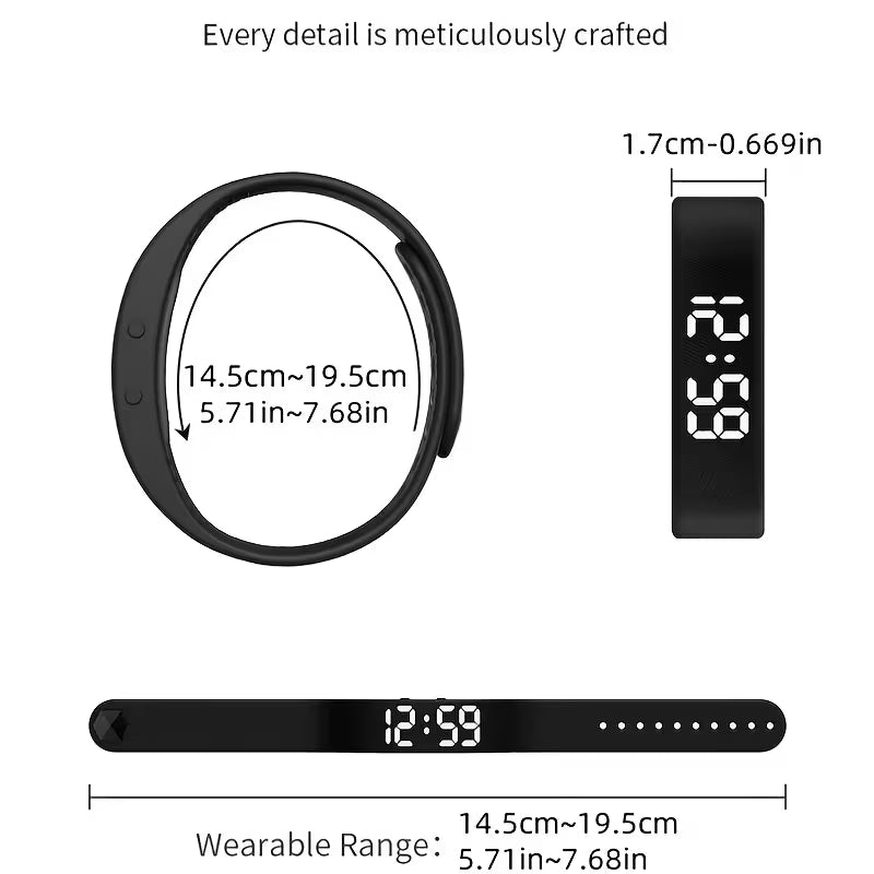 New Multi-functional Simple and Stylish Unisex Digital Watch