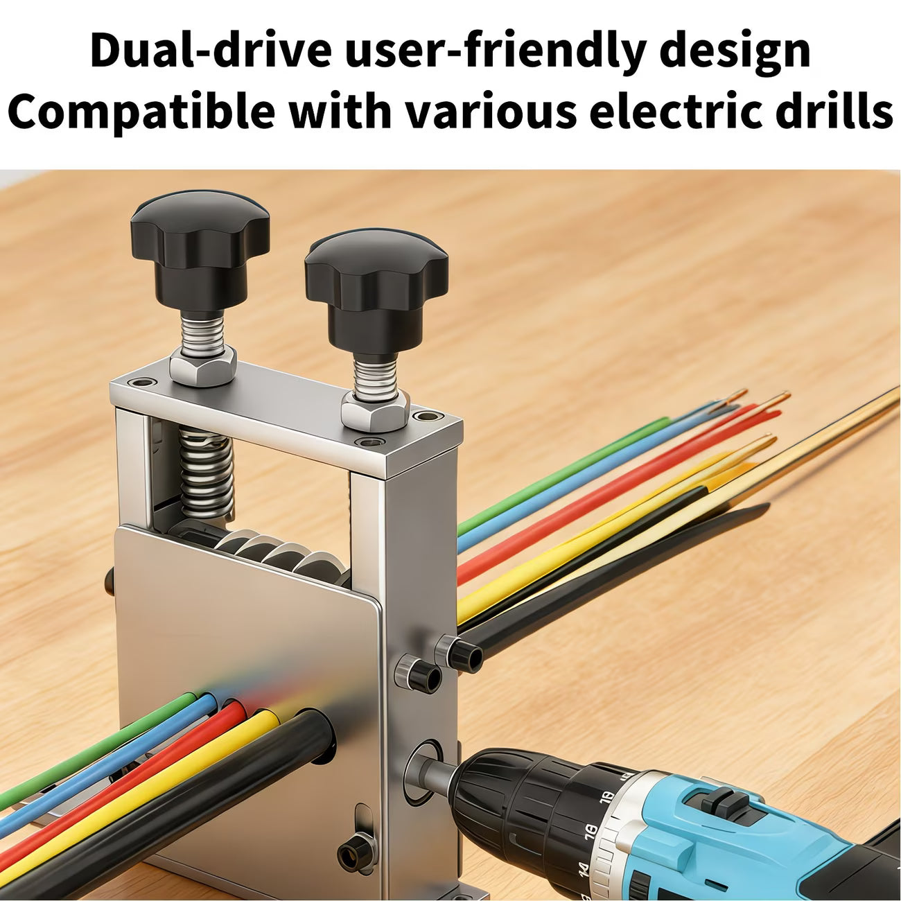 6-hole Manual Wire Stripping Machine