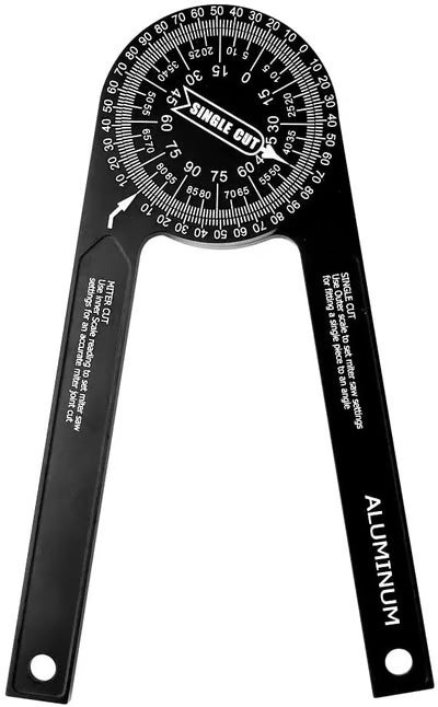 मिटर सॉ प्रो्ट्र्याक्टर ३६०° एङ्गल मापन उपकरण