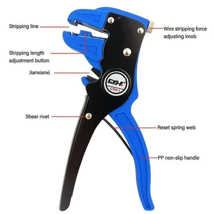 💥2 in 1 Automatic Wire Stripper Cutter Wire Stripping Tool