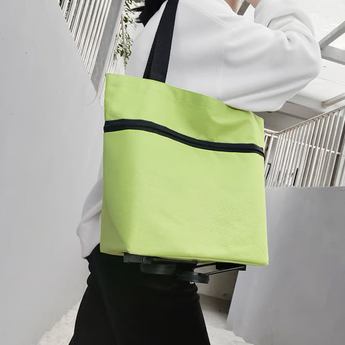 🔥Foldable trolley shopping bag