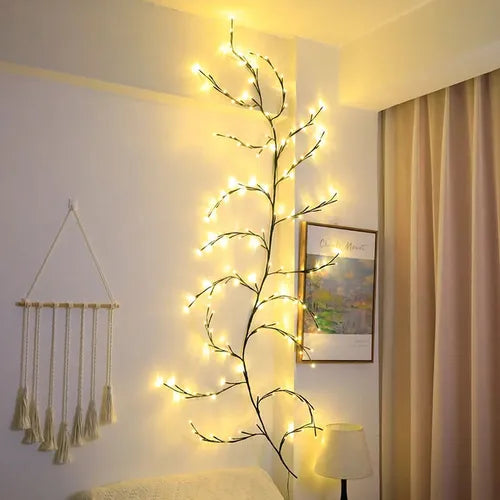 🌟🌿 7.5Ft LED Willow Vine Lights