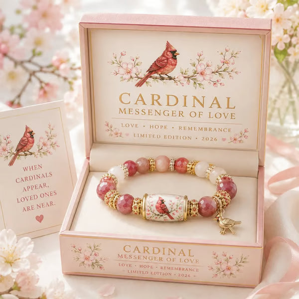 ❤ Love, Remembrance & Cardinal Blessings 🕊️ | Limited Edition Bracelet