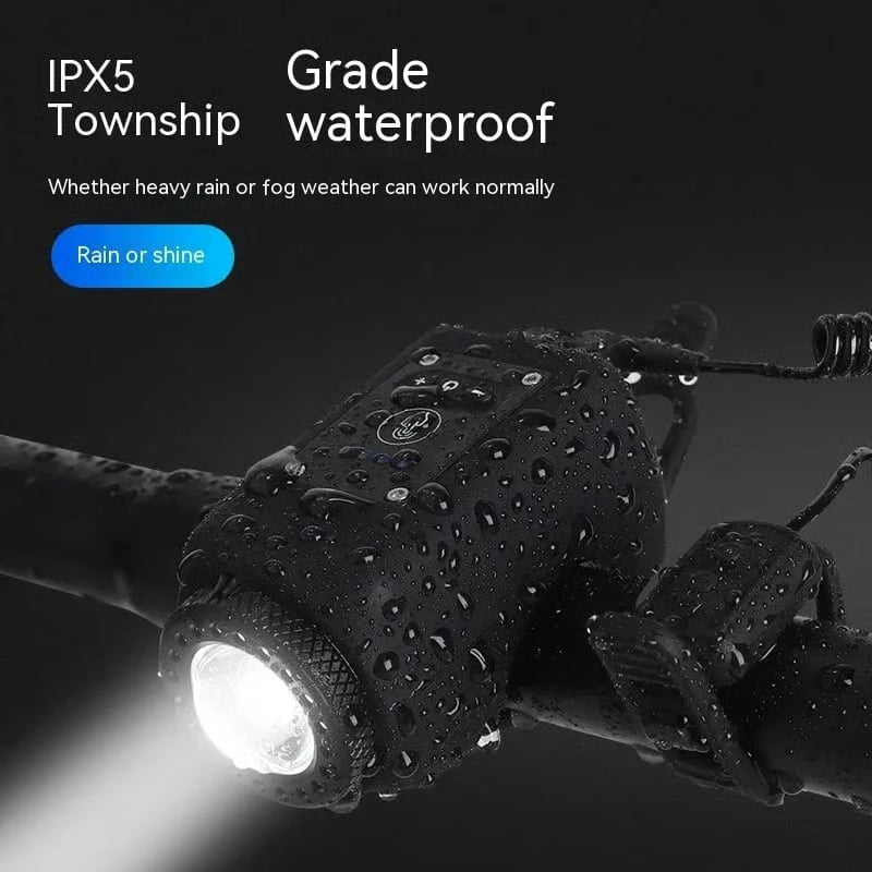 2-in-1 Bike Light and Horn