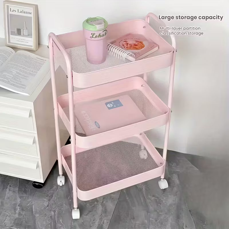 दृढ कार्बन स्टिल बहुप तह वाला अर्गनाइजर र्याक