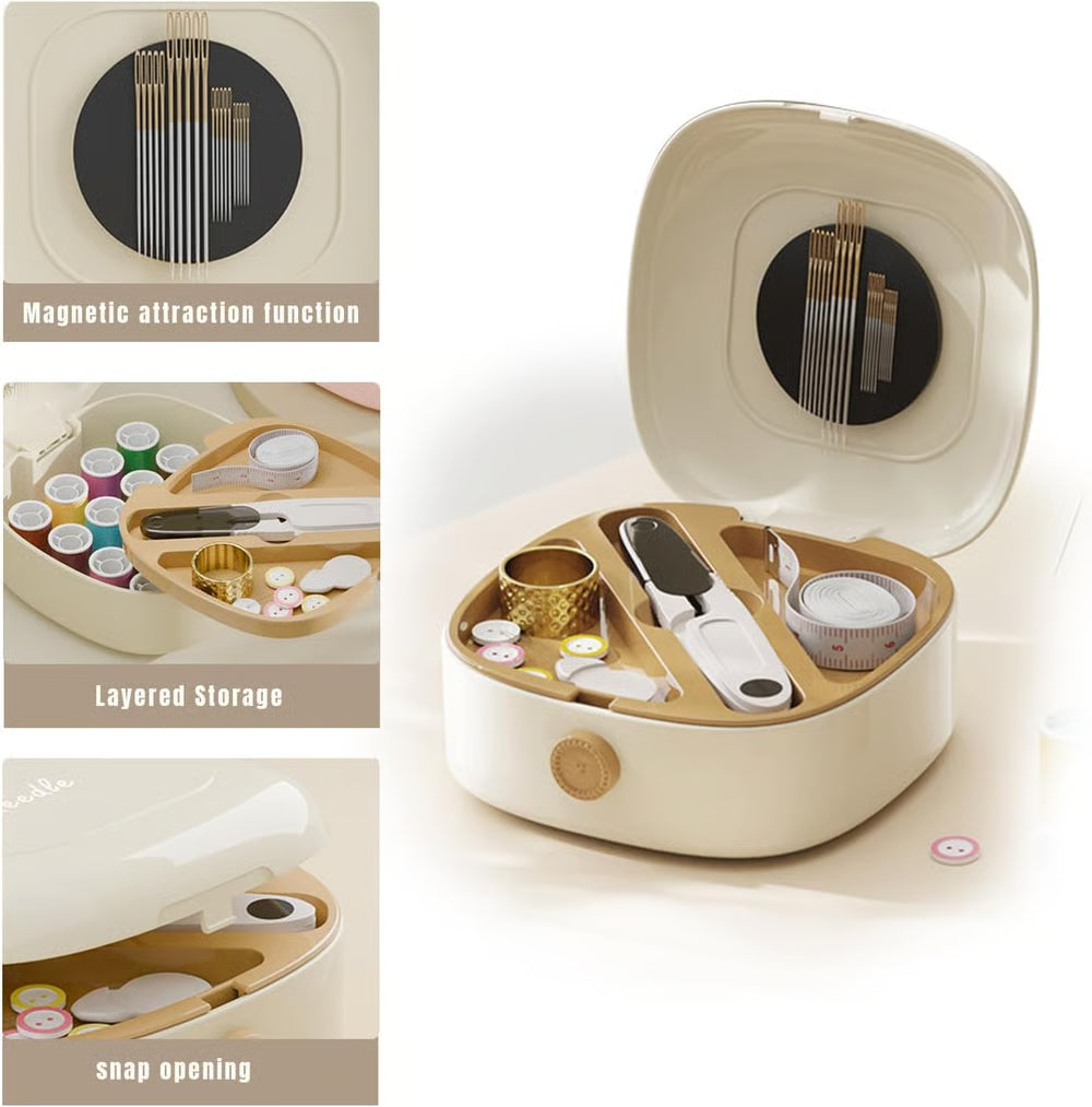 64 Pcs Magnetic sewing box 🧵