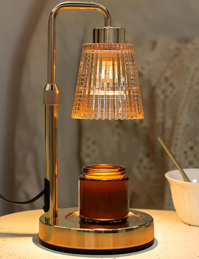 ⏰ Candle Warmer Lamp with Timer Dimmable 🕯️