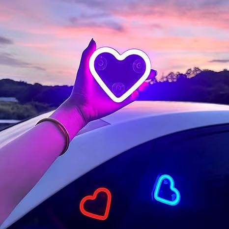 🚗Heart-Shaped Car Ambient Light