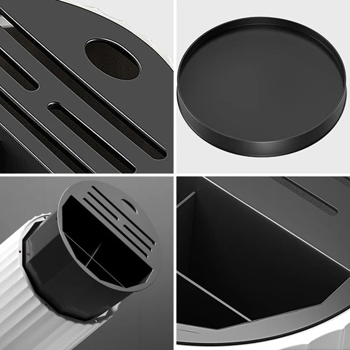 ३६०° घुम्ने भान्साको भाँडाकुँडाको होल्डर