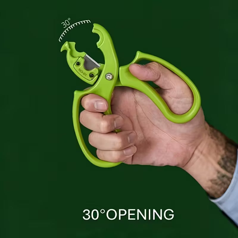 काँडा हटाउने सुविधासहित डुअल-ब्लेड फूल काट्ने कैंची