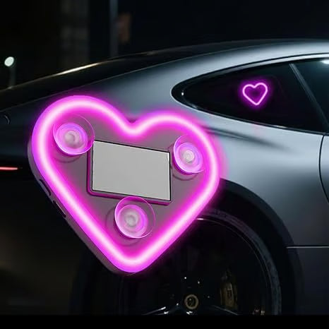 🚗Heart-Shaped Car Ambient Light