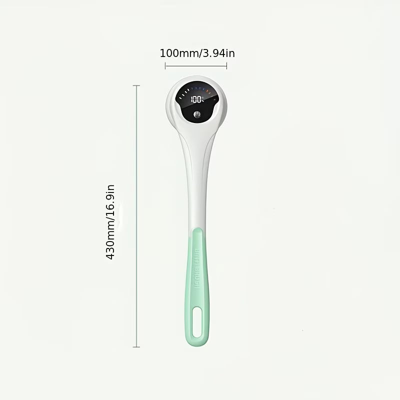 🔥 5-in-1 Electric Rotating Body Brush – USB Rechargeable for Deep Clean & Gentle Skin Care! ✨