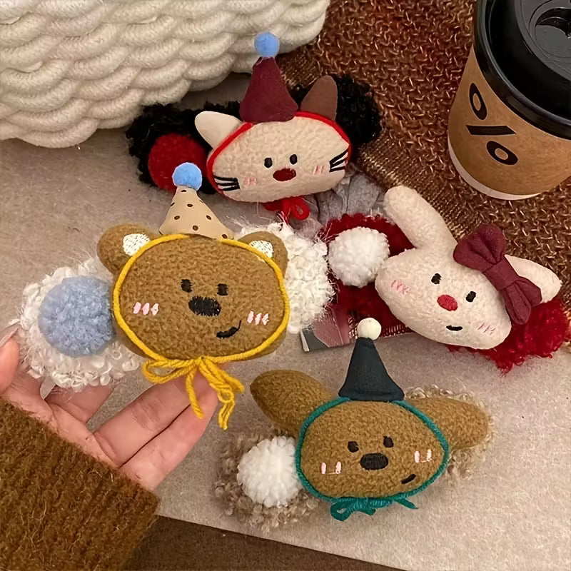 नयाँ उच्च-स्तरीय प्यारी बहुउपयोगी हेडब्यान्ड डकबिल क्लिप सहित