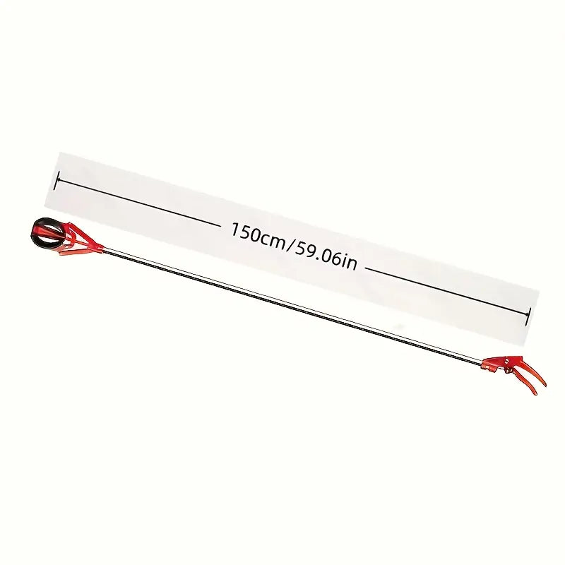 हेभी-ड्युटी समायोजनयोग्य फल टिप्ने उपकरण, विस्तार गर्न मिल्ने डण्डीसहित – ३-पञ्जा ग्रिप डिजाइन।