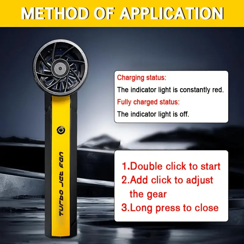 HIPAPPY 200W हाई पावर वायरलेस टर्बो ब्लोअर र भ्याकुम क्लिनर