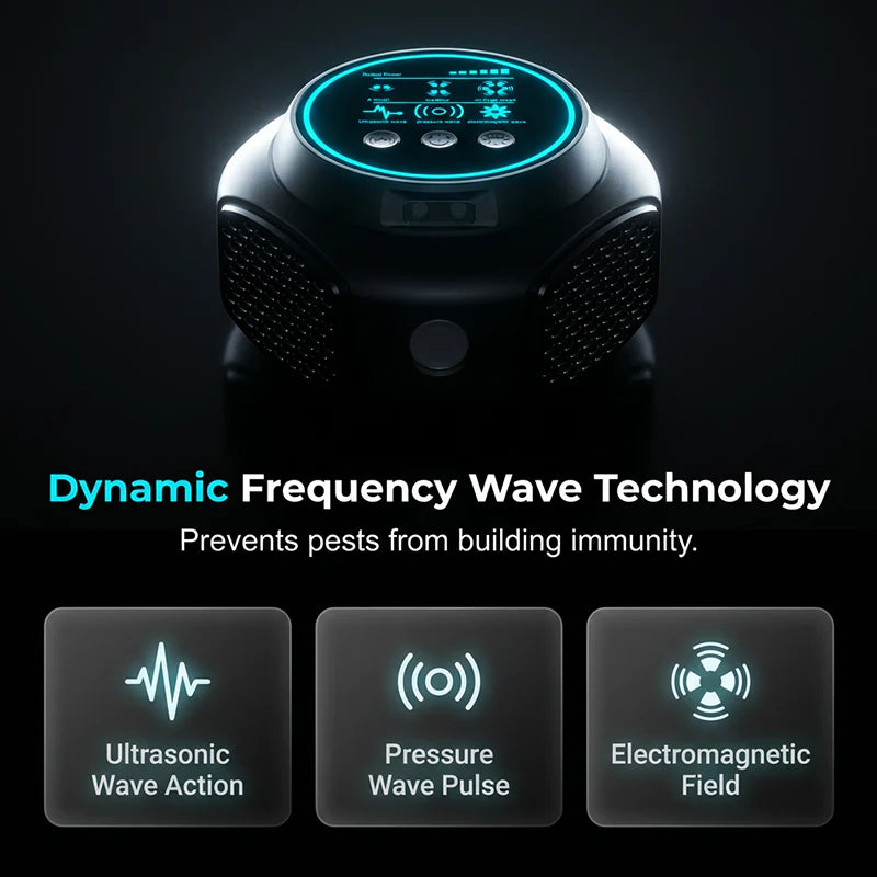 High-Power Ultrasonic Pest Repeller