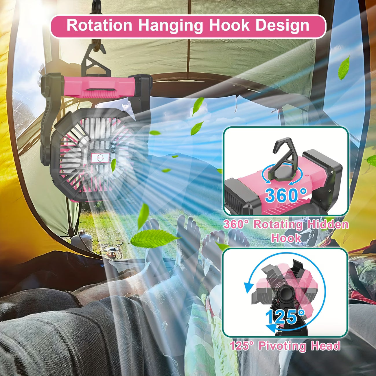 Charging+lighting+fan Three In One Electric Fan