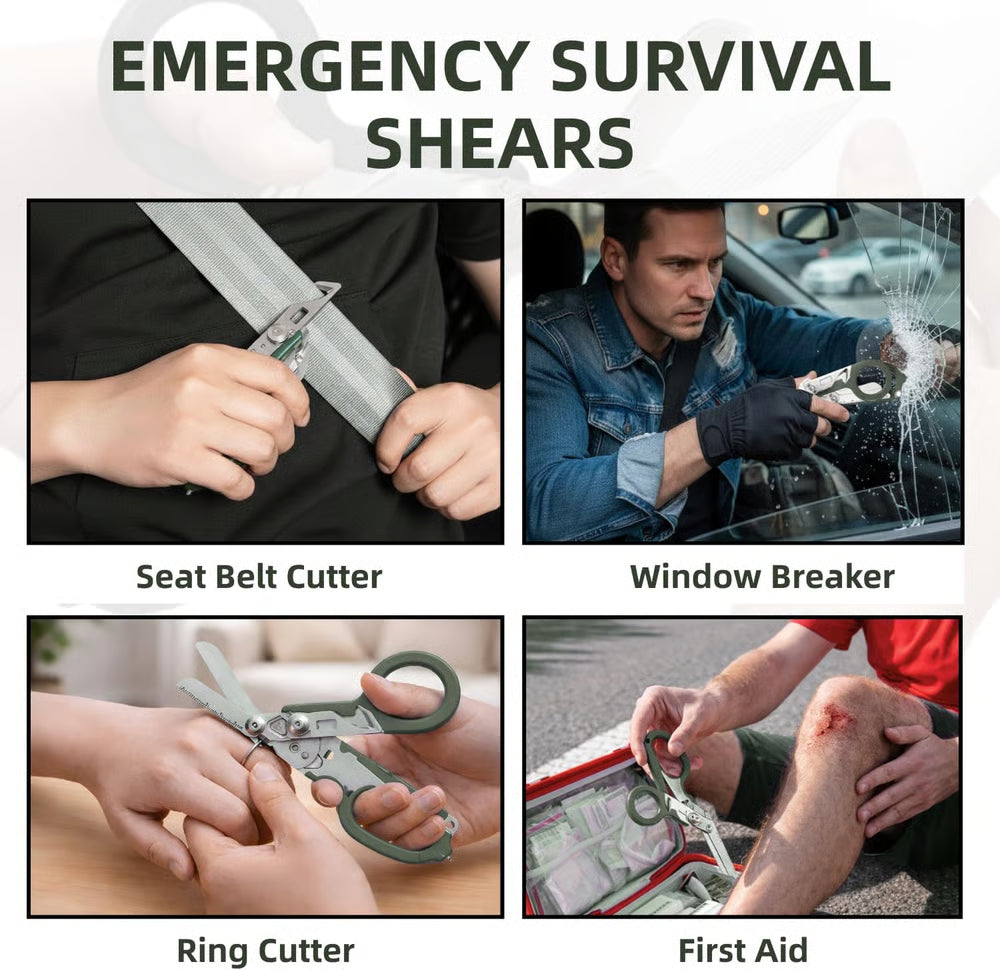 ✂️8 in1 Outdoor Tactical Scissors
