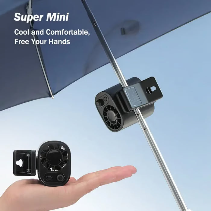 ❄️New Car Clip Fan with LED Display