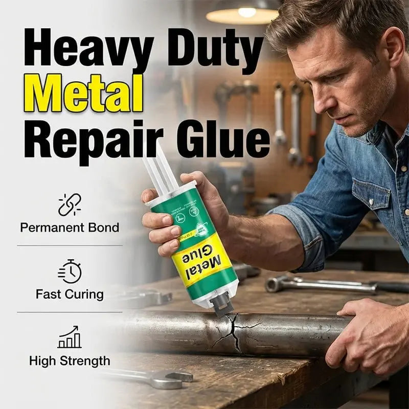 💥 High-Strength Metal Repair Glue – Waterproof Epoxy (Buy 1 Get 1 Free)