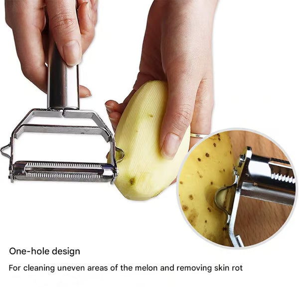 Multi-Purpose Stainless Steel Vegetable Peeler