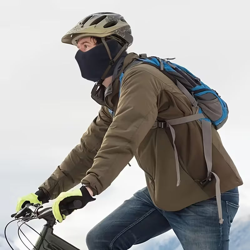 Unisex Nylon Balaclava Half Face Mask with Earmuffs