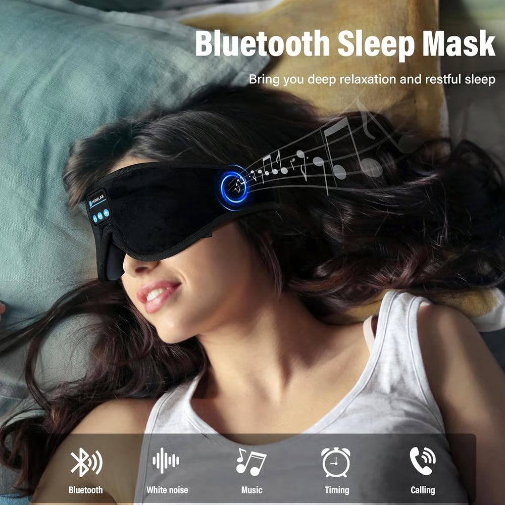 🎧😴3D Bluetooth Sleep Mask Headphones✨🌙