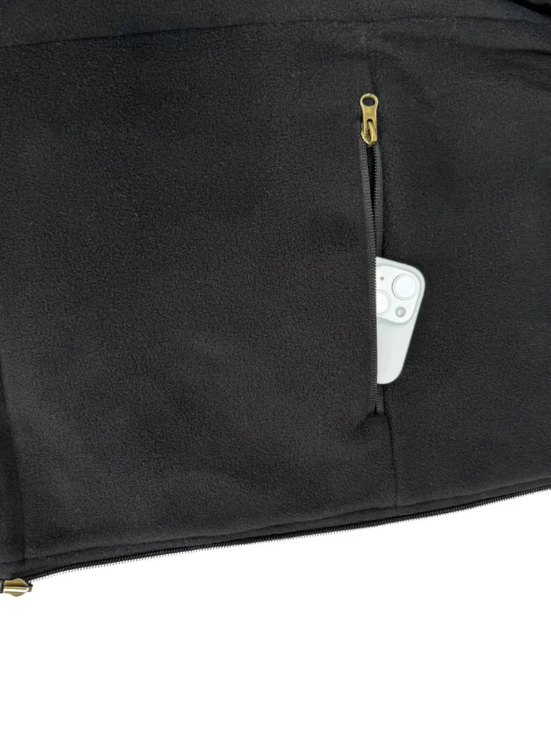 गाढा फ्लीस अस्तरयुक्त पुरुषहरूको क्याजुअल ज्याकेट – बहुपॉकेट डिजाइनसहित