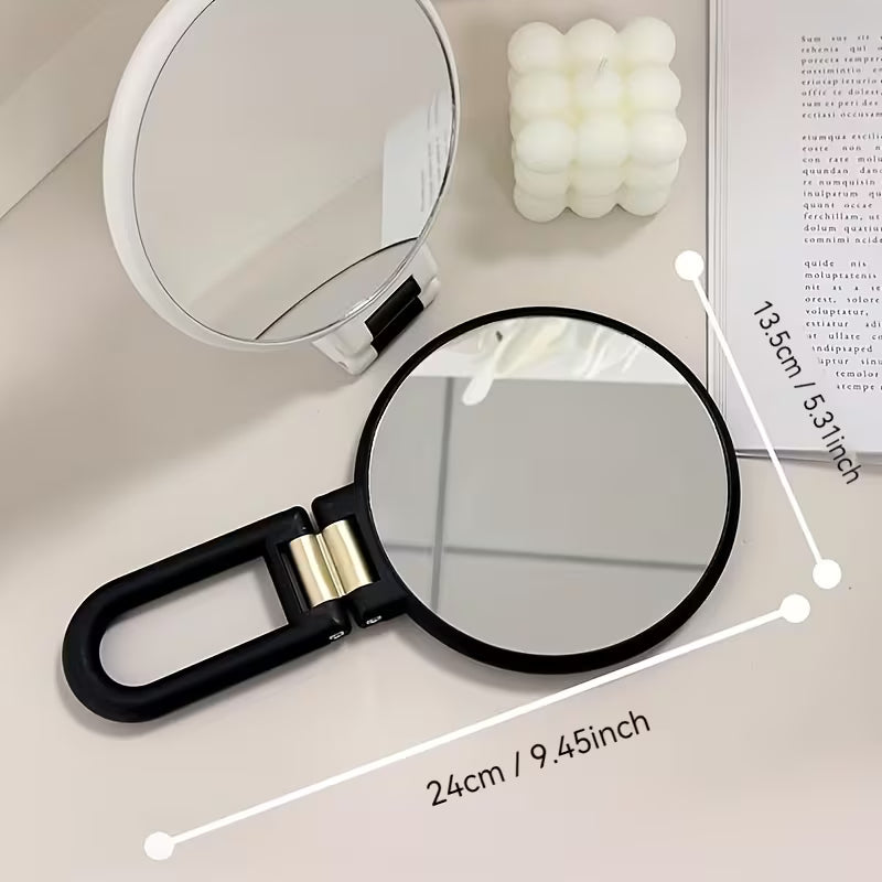 30X Magnifying Mirror with 360° Adjustable & Foldable Handle