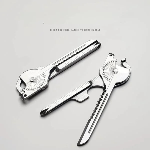 🗝️ छवटा कार्य भएको बहु-उपयोगी कुञ्जी चक्कु