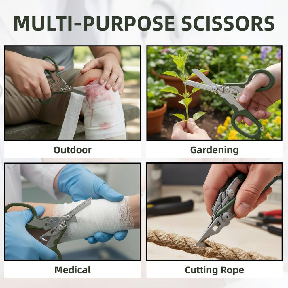 ✂️8 in1 Outdoor Tactical Scissors