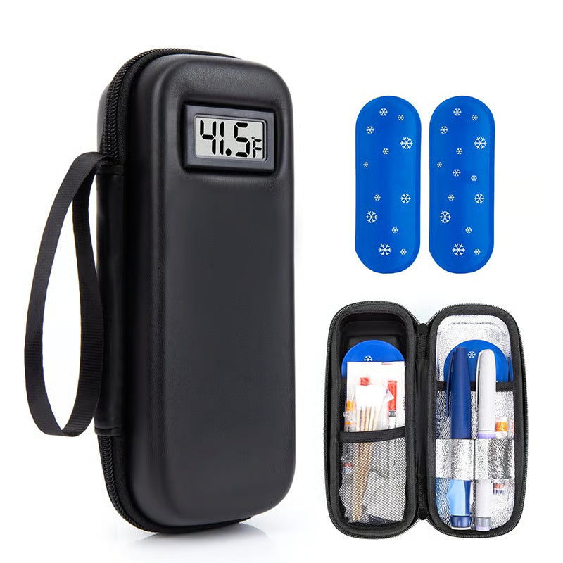 🌡️Insulin Cooler Travel Case with Temperature Display 💊❄️