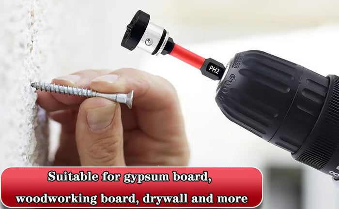 🔩 Drywall Bit Attachment with Depth Stop